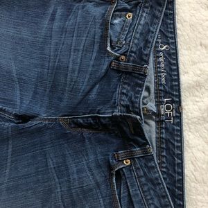 Ann Taylor Loft blue jeans